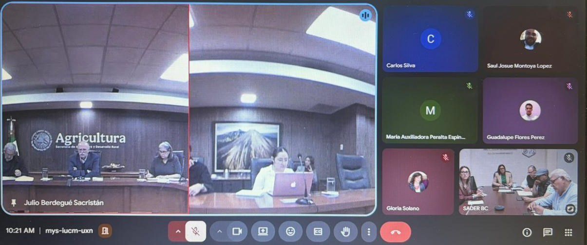 FORTALECE SADER BC COORDINACIÓN CON FEDERACIÓN PARA IMPULSAR EL DESARROLLO DEL SECTOR AGRÍCOLA