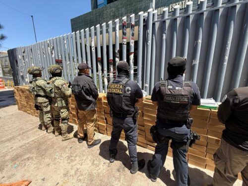 ASEGURAN MÁS DE UNA TONELADA DE DROGA EN BAJA CALIFORNIA