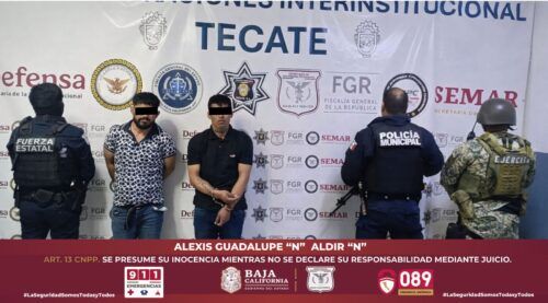 DETIENEN HOMBRES ARMADOS EN LA RUMOROSA, TECATE