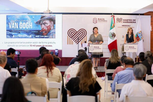 IMPULSA GOBERNADORA MARINA DE PILAR CULTURA CON EXPOSICIÓN “VAN GOGH: UNA EXPERIENCIA INMERSIVA” Y CAMPAMENTOS VACACIONALES