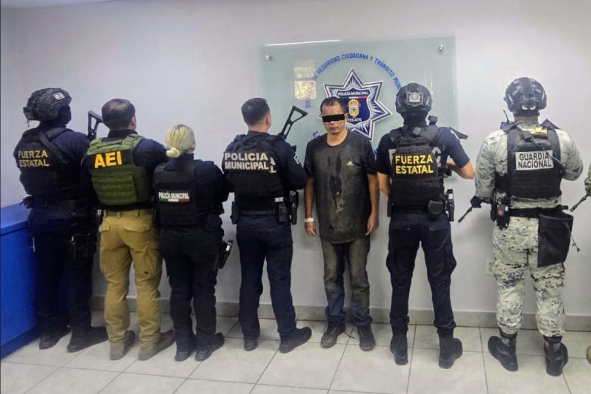 DETIENE BASE DE OPERACIONES INTERINSTITUCIONAL A SUJETO CON ORDEN DE APREHENSIÓN POR FEMINICIDIO AGRAVADO