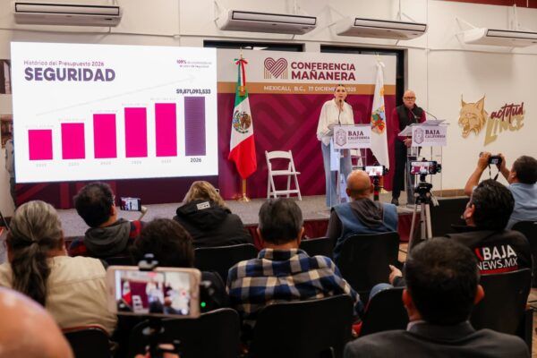 PRESUPUESTO 2026 PRIORIZARÁ EDUCACIÓN Y BIENESTAR SOCIAL EN BC: GOBERNADORA MARINA DEL PILAR