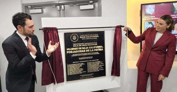 REINAUGURA CONGRESO DEL ESTADO LA SALA “MUJERES DE BAJA CALIFORNIA, FORJADORAS DE LA PATRIA”