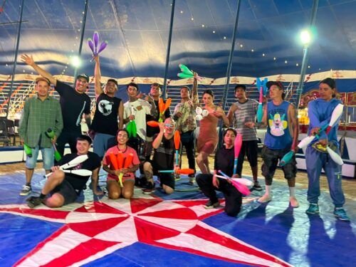 INAUGURAN FESTIVAL DE CIRCO EN ENSENADA
