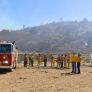 AVANZAN LABORALES CONTRA INCENDIOS FORESTALES EN TECATE