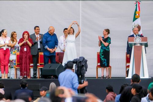 CELEBRA MARINA DEL PILAR ANUNCIO DEL PRESIDENTE LÓPEZ OBRADOR DE INCREMENTO EN APOYOS SOCIALES