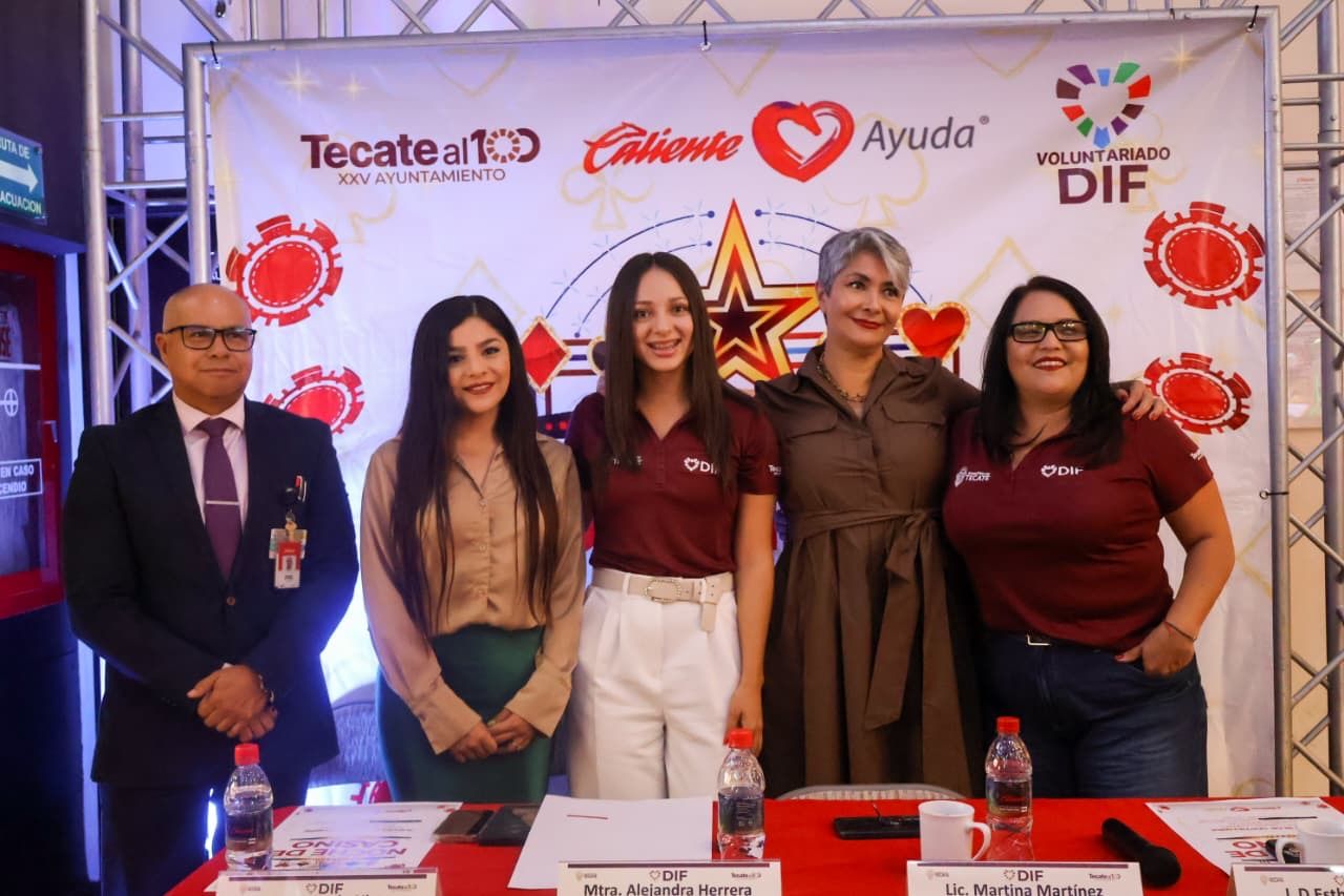 PRESENTAN OFICIALMENTE LA “NOCHE DE CASINO” A BENEFICIO DEL DIF MUNICIPAL