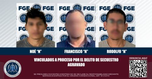 DETIENEN A TRES PRESUNTOS SECUASRADORES QUE OPERABAN EN TECATE