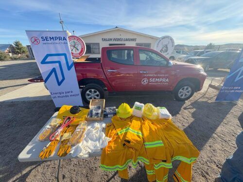 SEMPRA INFRAESTRUCTURA FORTALECE BRIGADA FORESTAL EN LA RUMOROSA