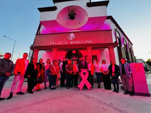 GOBIERNO DE TECATE CONMEMORA MES DE LA LUCHA CONTRA EL CÁNCER DE MAMA