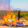 FISCALÍA GENERAL DEL ESTADO REALIZA DESTRUCCIÓN DE MÁS DE 25 KILOS DE NARCÓTICOS EN TECATE
