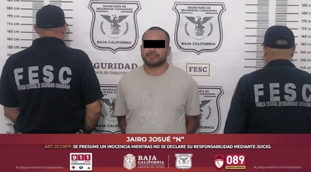 CUMPLIMENTA FESC DOS ÓRDENES DE APREHENSIÓN A FUGITIVO DE LA JUSTICIA DE BAJA CALIFORNIA