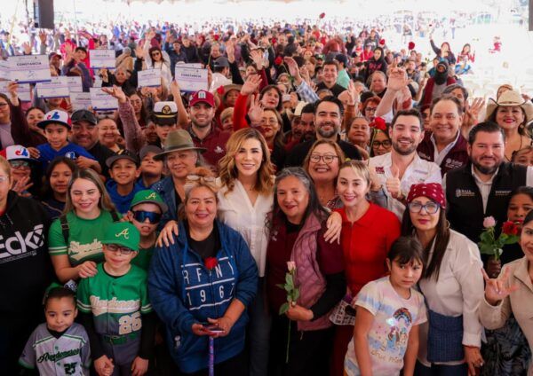 REFRENDA GOBERNADORA MARINA DEL PILAR INVERSIÓN HISTÓRICA EN BACHEO Y PAVIMENTACIÓN EN JORNADA CON EL CORAZÓN POR DELANTE