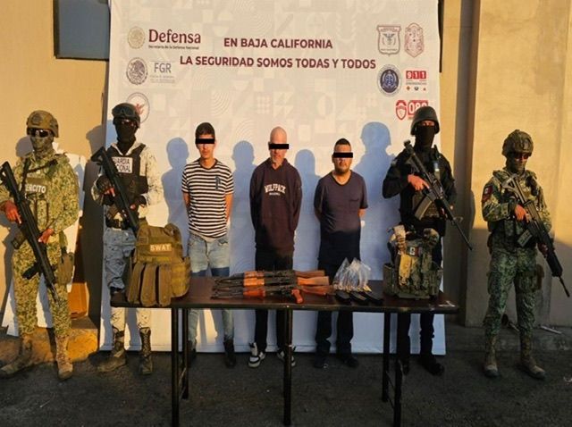 ASEGURAN ARMAS, CARTUCHOS, CHALECOS BALÍSTICOS Y DOMICILIO EN SAN FELIPE