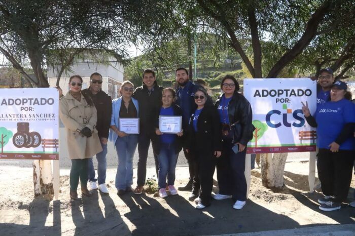 COMPONENTES DE CALIDAD Y LLANTERA SÁNCHEZ SE SUMAN AL PROGRAMA DE ADOPCIÓN DE ESPACIOS PÚBLICOS