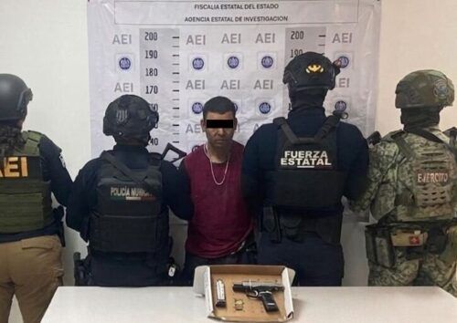 UN DETENIDO CON ARMA TRAS DETONACIONES EN PLAZA ENCINOS, TECATE