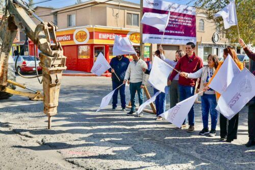ARRANCA ROMÁN COTA LA REHABILITACIÓN DE LA CALLE MISIÓN DE TODOS LOS SANTOS EN EL DESCANSO