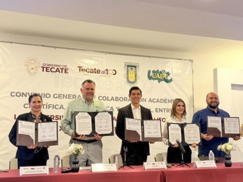 GOBIERNO DE TECATE Y UABC FIRMAN CONVENIO PARA FORTALECER EDUCACIÓN, INVESTIGACIÓN Y VINCULACIÓN SOCIAL