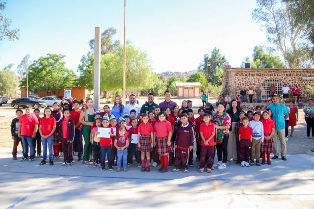 GOBIERNO DE TECATE PROMUEVE VALORES CÍVICOS EN EL LUNES CÍVICO DE LA ESCUELA PRIMARIA NIÑOS HÉROES