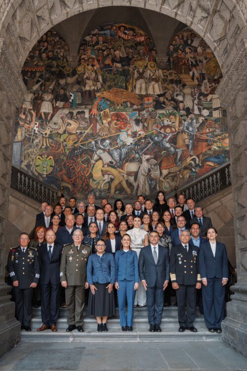 GOBERNADORA MARINA DEL PILAR PARTICIPA EN EL CONSEJO NACIONAL DE SEGURIDAD Y RESALTA COORDINACIÓN CON LA FEDERACIÓN PARA FORTALECER LA PAZ
