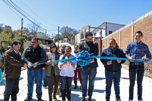 DARÍO BENÍTEZ ENTREGA OBRAS POR MÁS DE 5 MDP EN DOS COLONIAS DE TECATE