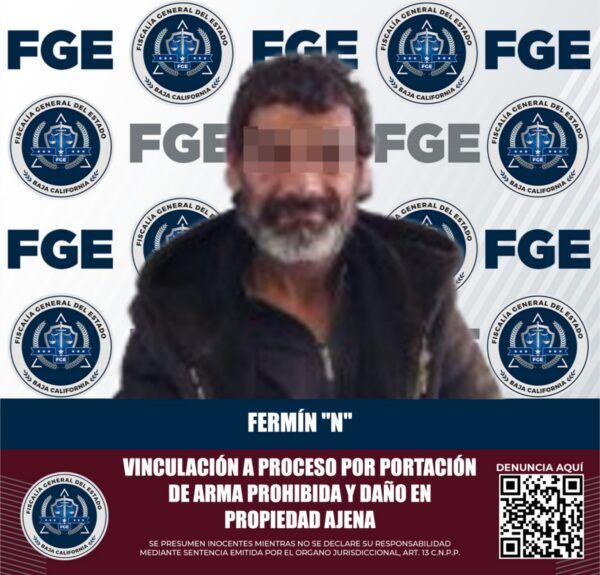 VINCULACIÓN A PROCESO POR PORTACIÓN DE ARMA PROHIBIDA Y DAÑO EN PROPIEDAD AJENA