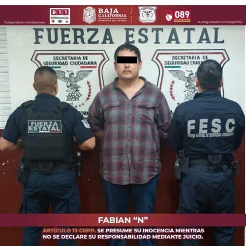 APOYA ESCUADRÓN VIOLETA A VÍCTIMAS DE VIOLENCIA FAMILIAR EN MEXICALI Y TIJUANA; DETIENE A LOS PRESUNTOS AGRESORES
