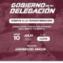 INVITAN A JORNADA “GOBIERNO EN TU DELEGACIÓN” EN JARDINES DEL RINCON