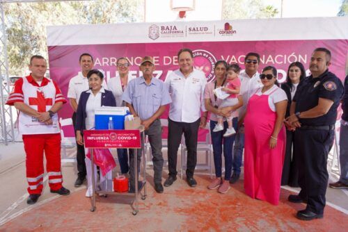 ARRANCA VACUNACIÓN DE TEMPORADA INVERNAL EN BAJA CALIFORNIA CON DOSIS CONTRA INFLUENZA, COVID-19 Y NEUMOCOCO