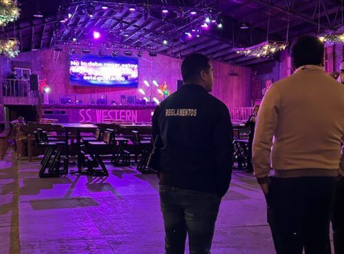 REALIZAN OPERATIVOS EN CENTROS NOCTURNOS POR SEMANA SANTA