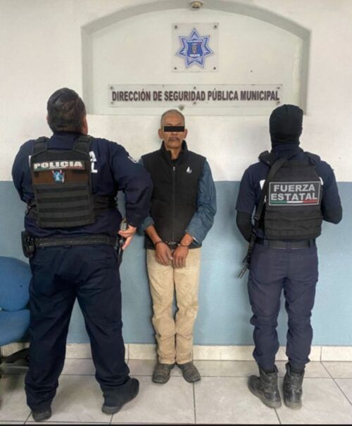 TECATE : DETIENEN A UN HOMBRE CON ORDEN DE APREHENSIÓN ACTIVA
