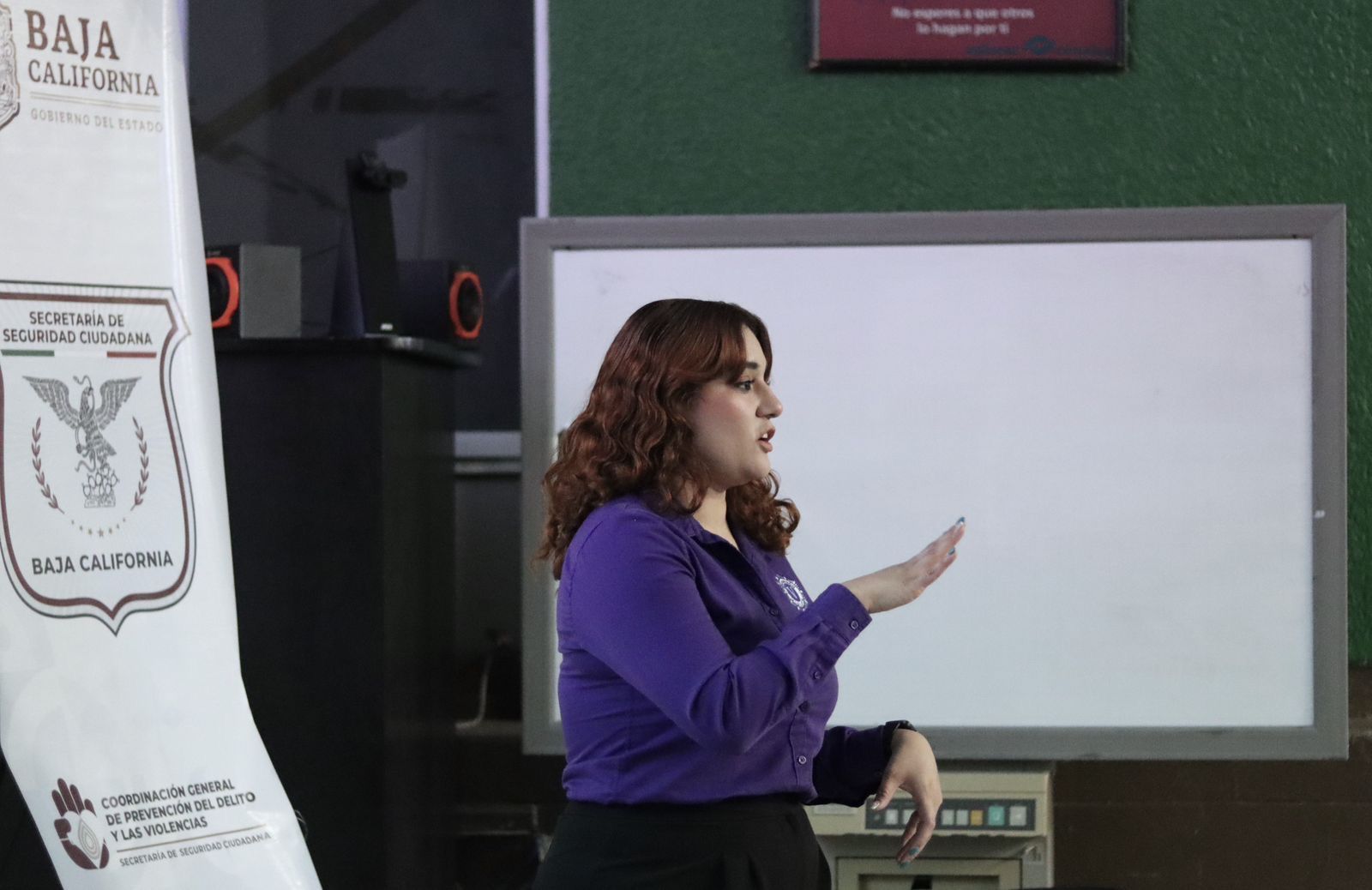 IMPARTE ESCUADRÓN VIOLETA TALLER “YO ME CUIDO, TÚ ME CUIDAS, TODAS NOS CUIDAMOS”