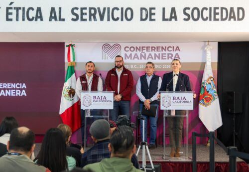 ANUNCIA GOBERNADORA MARINA DEL PILAR OBRAS PARA GARANTIZAR MOVILIDAD Y AGUA EN TECATE