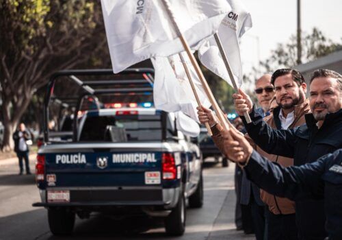ENTREGA ISMAEL BURGUEÑO 120 NUEVAS PATRULLAS PARA FORTALECER LA SEGURIDAD DE TIJUANA