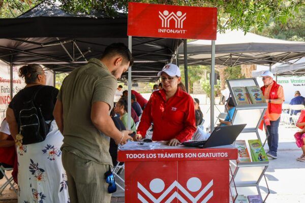 REALIZAN CON ÉXITO JORNADA DE BIENESTAR Y FERIA DE CRÉDITO INFONAVIT