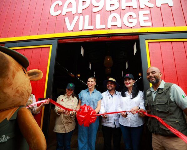 ENCABEZA GOBERNADORA MARINA DEL PILAR INAUGURACIÓN DE CAPYBARA VILLAGE COMO UN ESPACIO FAMILIAR Y DE CONSERVACIÓN ANIMAL EN ENSENADA