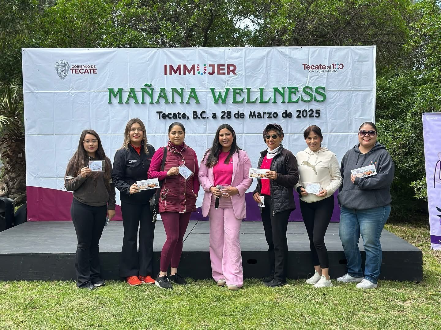 IMMUJER TECATE CONCLUYE EL MES DE LA MUJER CON LA MAÑANA WELLNESS