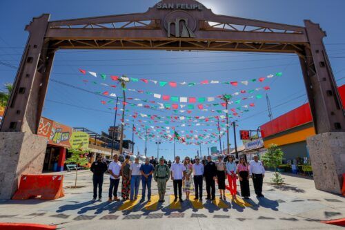 ENTREGA GOBIERNO DE MARINA DEL PILAR 14 PATRULLAS A MUNICIPIO DE SAN FELIPE