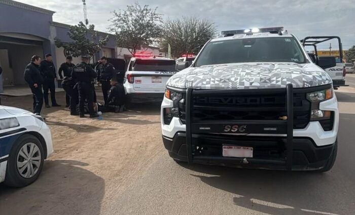 FUERZA ESTATAL NEUTRALIZA A INDIVIDUO VIOLENTO QUE AMENAZABA A SU MADRE EN VIVIENDA DE MEXICALI