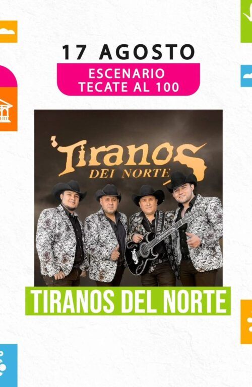 GRAN RODEO BAILE CON LOS TIRANOS DEL NORTE EN LA FERIA TECATE EN MARCHA 2025