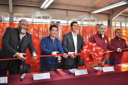 INAUGURAN AULA DE CAPACITACIÓN PARA TALLER DE SOLDADURA EN CECATI 191