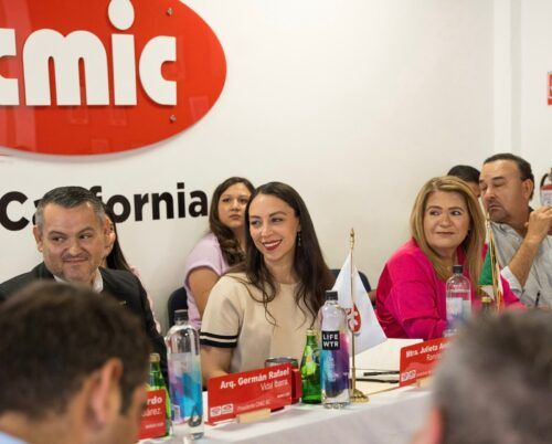 MÁS ENERGÍA, MAS OBRAS, MÁS EMPLEO: JULIETA RAMIREZ SE REÚNE CON LA CMIC EN BC