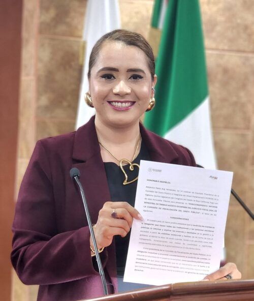 DIPUTADA ALEJANDRA ANG PRESENTA INFORME SEMESTRAL DE TRABAJO DE LA COMISIÓN DE FISCALIZACIÓN