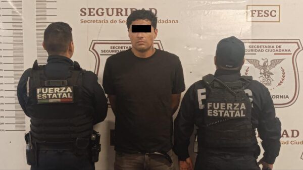 ESCUADRÓN VIOLETA DE LA FESC DETIENE A HOMBRE BUSCADO POR FEMINICIDIO