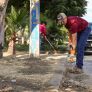 CONTINÚA LIMPIEZA DEL BULEVAR DEFENSORES POR EL GOBIERNO DE TECATE