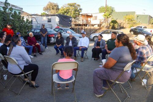 ROMAN COTA FORTALECE LA CERCANÍA CON LA COMUNIDAD EN COLONIA LOS ALISOS