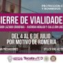 TECATE: CIERRAN VIALIDADES POR CELEBRACION DE ROMERIA DE VERANO