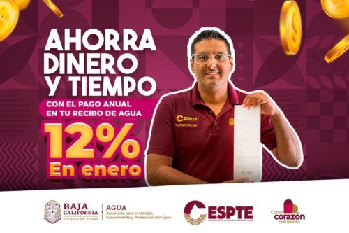 CESPTE INVITA AL PAGO ANUAL 2026 Y OFRECE DESCUENTOS A LOS USUARIOS DE AGUA