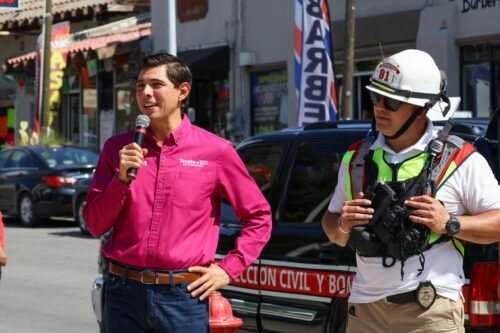 GOBIERNO DE TECATE SE SUMA AL SEGUNDO SIMULACRO NACIONAL 2025