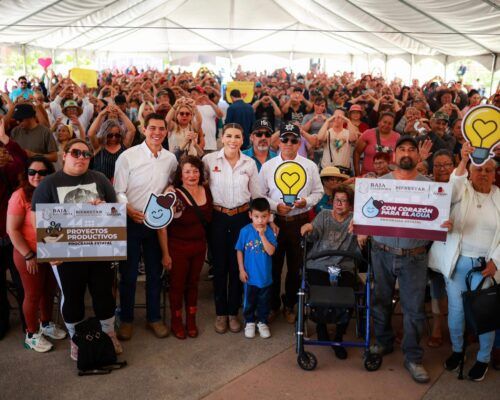 CON OBRAS DE INFRAESTRUCTURA Y APOYOS DIRECTOS, SE REFUERZA PROGRAMA CORAZONES EN TECATE: GOBERNADORA MARINA DEL PILAR